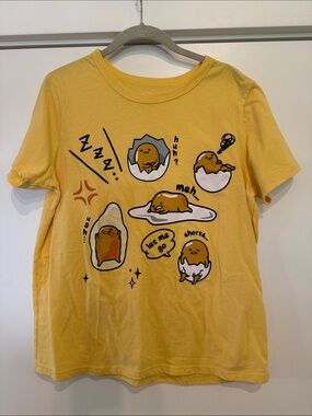 Gudetama Sanrio Tee Shirt Size L